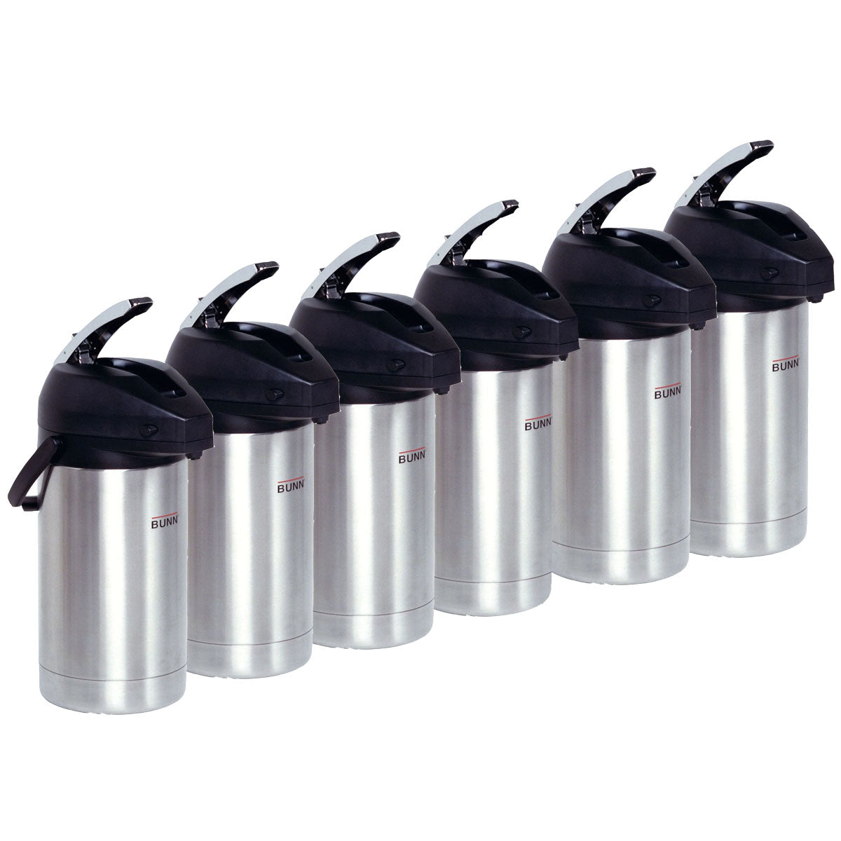 BUNN 3L Stainless Steel Coffee Airpot - Case of 6