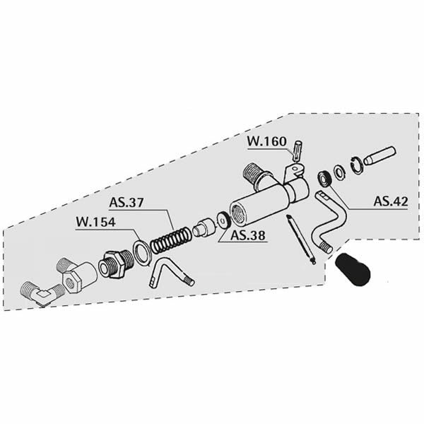 CMA Manual Water In-let Valve Re-build Kit