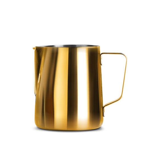 Colored Frothing Pitcher 12oz - Gold