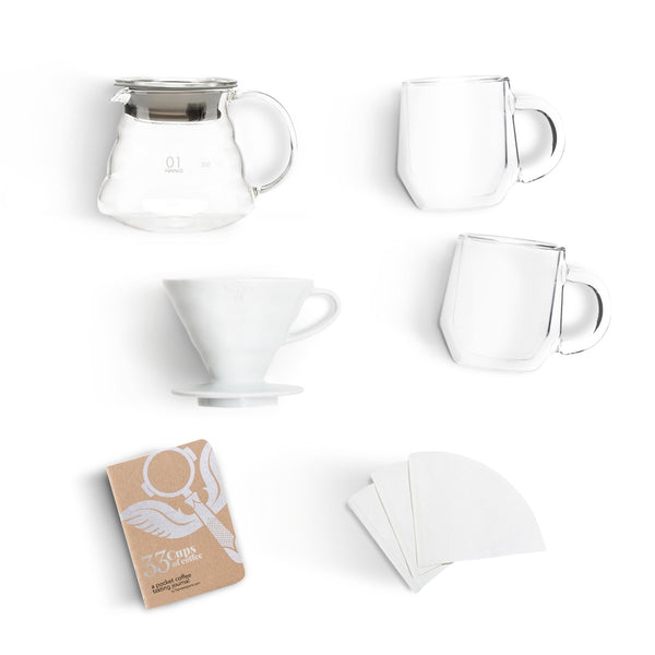 V60 Pourover Set (Server, Dripper and Filters) by Canyon Coffee