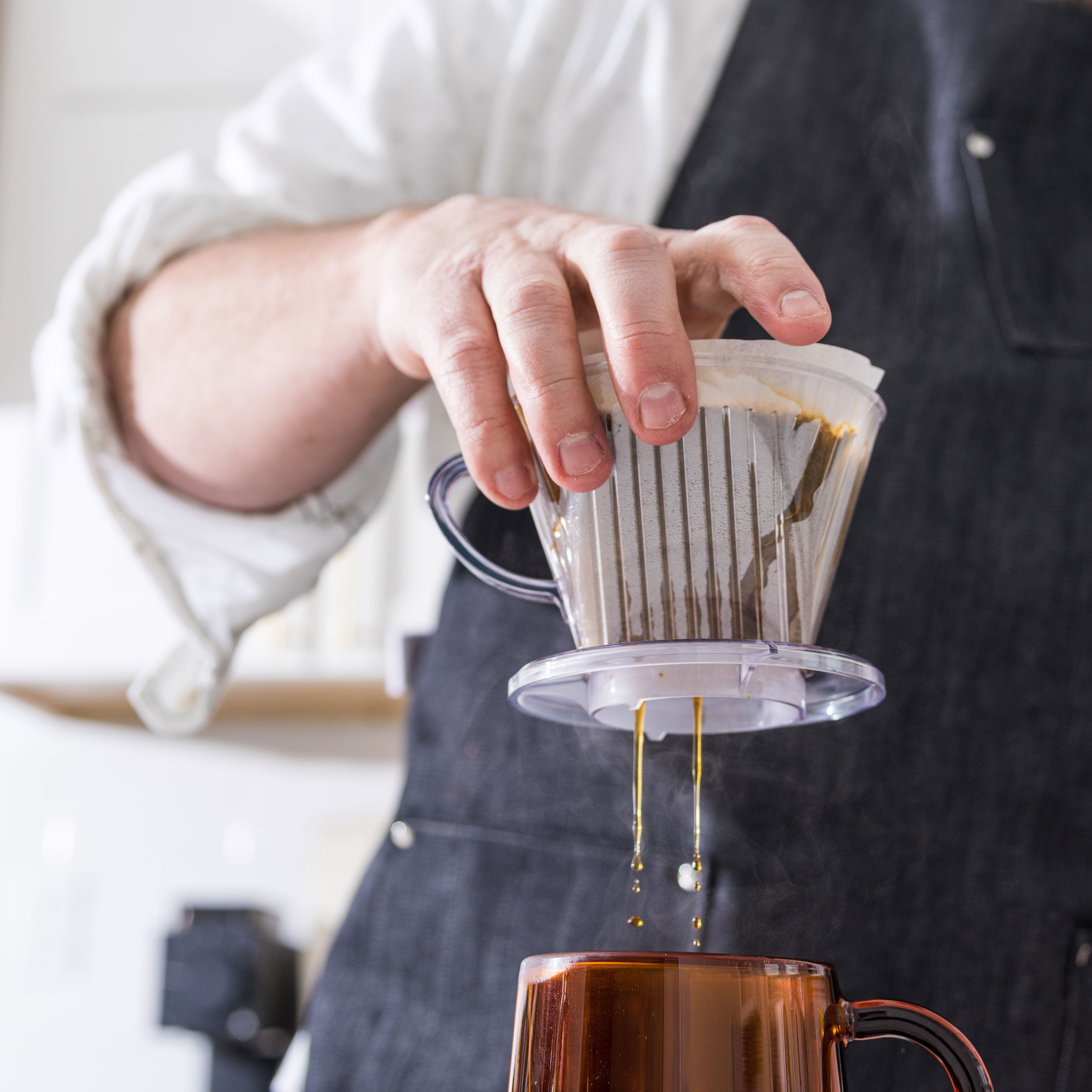 Kalita Style 103 Coffee Dripper - Clear Plastic