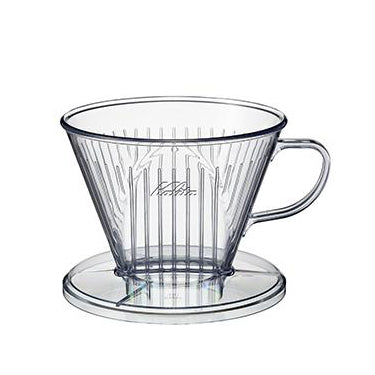 Kalita Style 103 Wide Brim Coffee Dripper - Clear Plastic