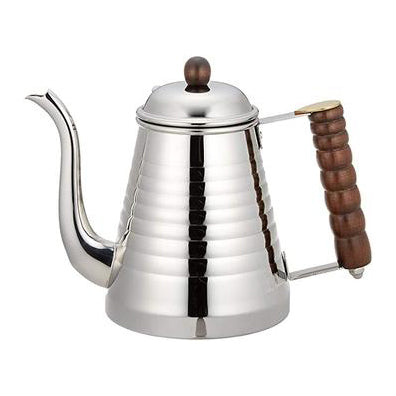 Coffee Gator Pour Over Gooseneck Kettle - Precision-Flow Spout and  Thermometer - Barista-Standard Hand Drip Tea and Coffee Kettle for  Induction and all Stovetops - 34oz 