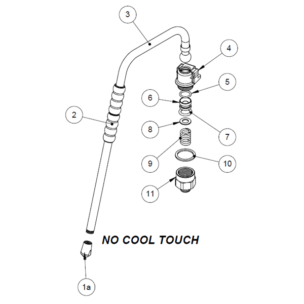 La Marzocco GS3 Performance Touch Steam Wand Installation