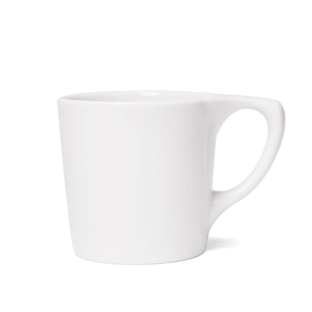 12oz Lino Coffee Mug - White