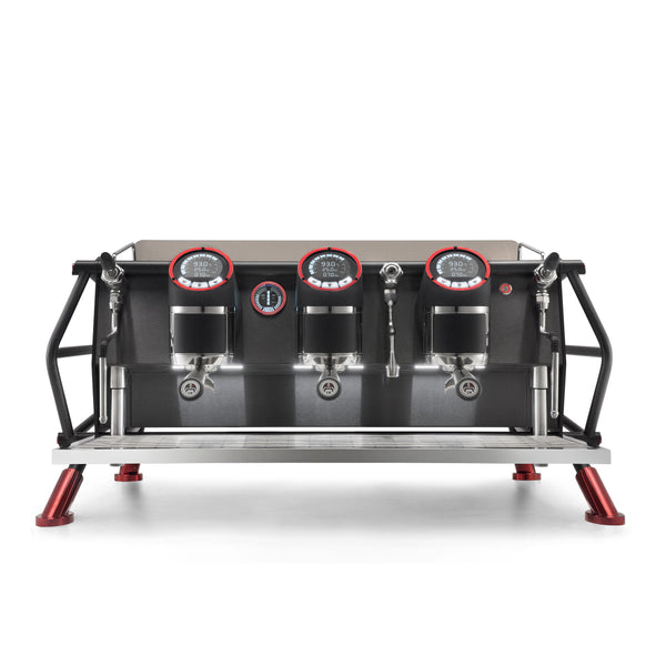 Sanremo Cafe Racer 3 Group Coffee Machine - White & Wood