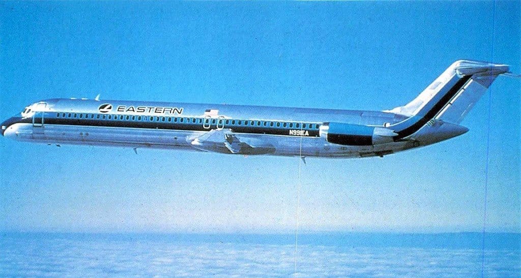 DC9-Flugzeug