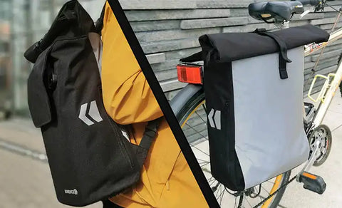 umwandelbare Fahrradtasche Fahrradtasche auch als Rucksack Gepäckträgertasche Business Fahrradtasche wasserdichte Fahrradtasche Bomence Fahrradtaschen reflektierende Fahrradtasche, Rucksack mit Fahrradhalterung, Fahrradtasche und Rucksack 2 in 1