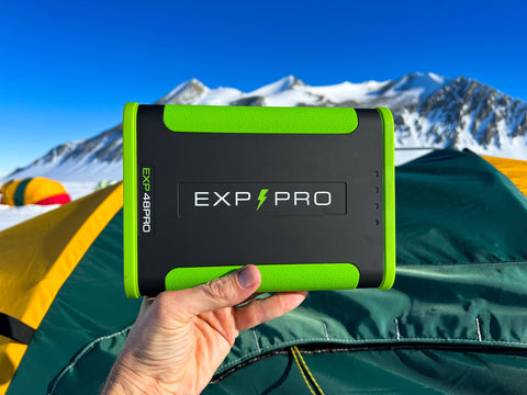 EXP PRO battery in Antarctica