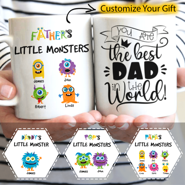 Personalized Dad Mug - Father's Day Gift Ideas - Thoughtful Father's Day Gifts