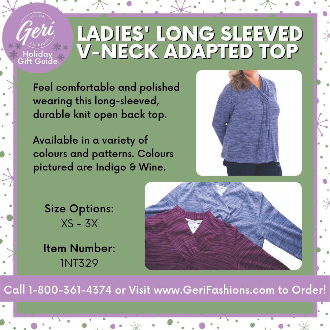 Adaptive V-Neck Top