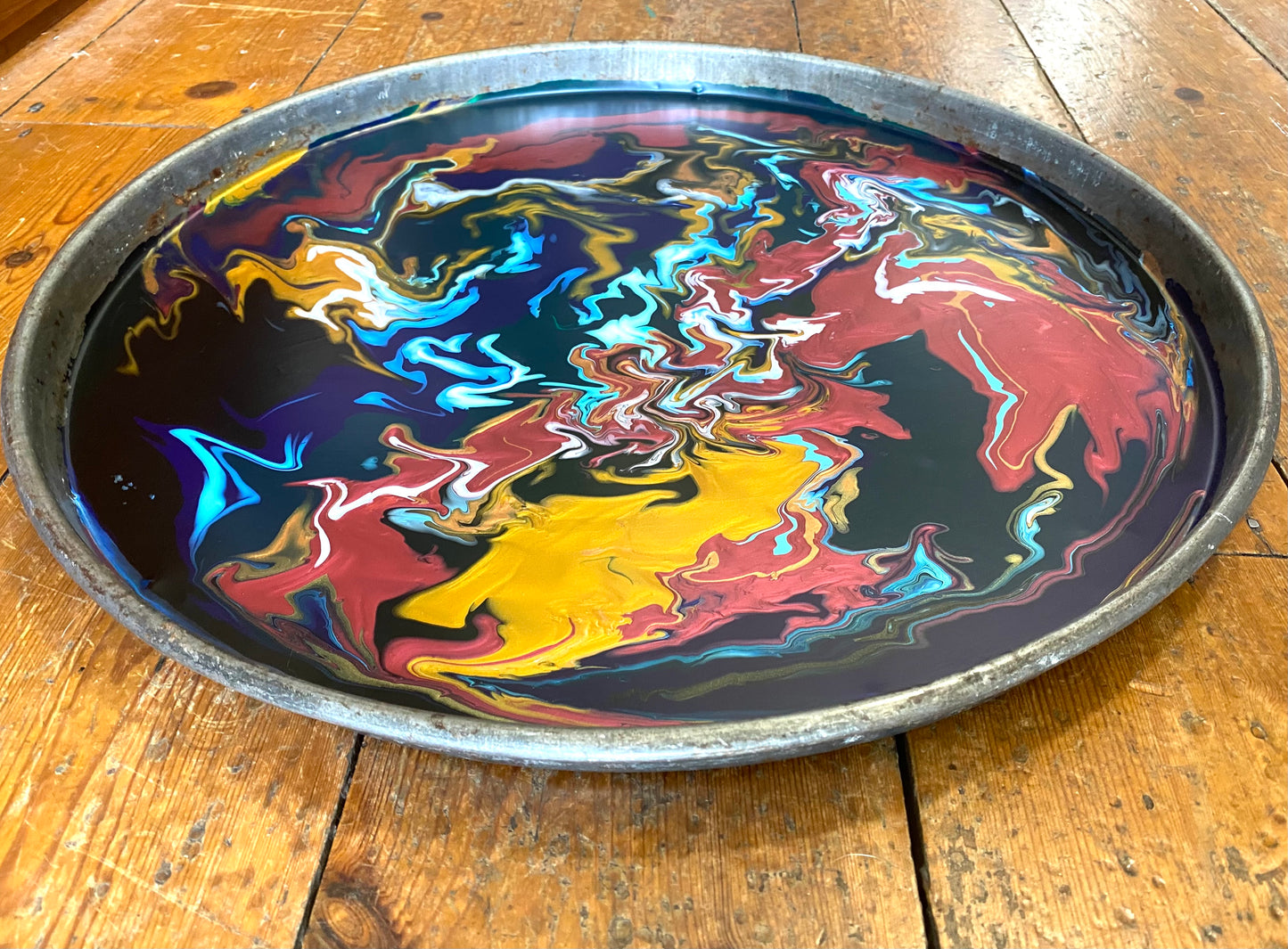 [RE]MADE HANDPAINTED TRAY008
