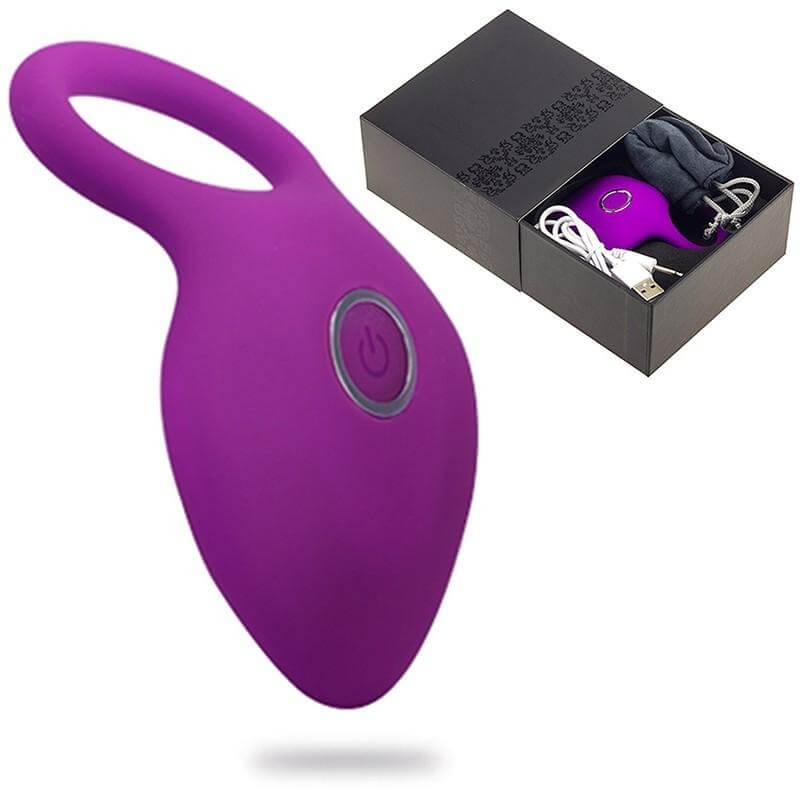 Anillo-retardante-de-eyaculacion-vibrador-masajeador-de-clitoris-Parairavenus.com