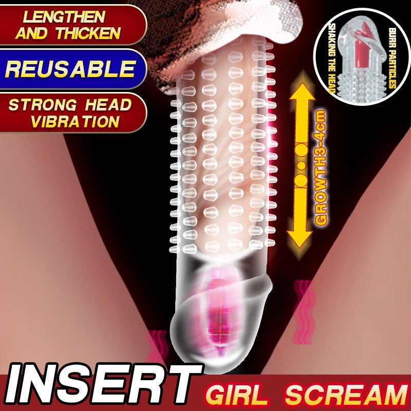 Fundas vibradoras para agrandar el pene como utensilios para dar placer y satisfacer a la mujer Parairavenus.com