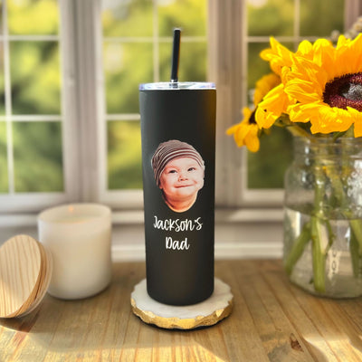 Custom Dog Photo Tall Tumbler