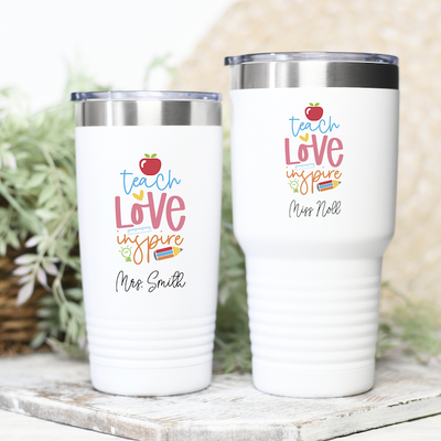 Teaching is a Work of Heart Custom YETI Tumbler – Sunny Box