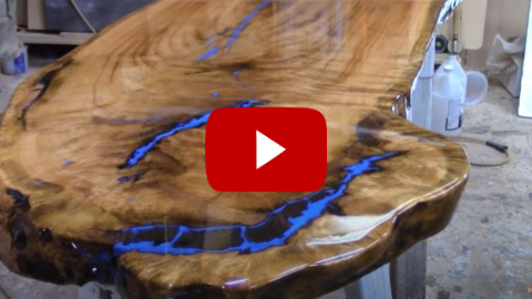 live edge epoxy table