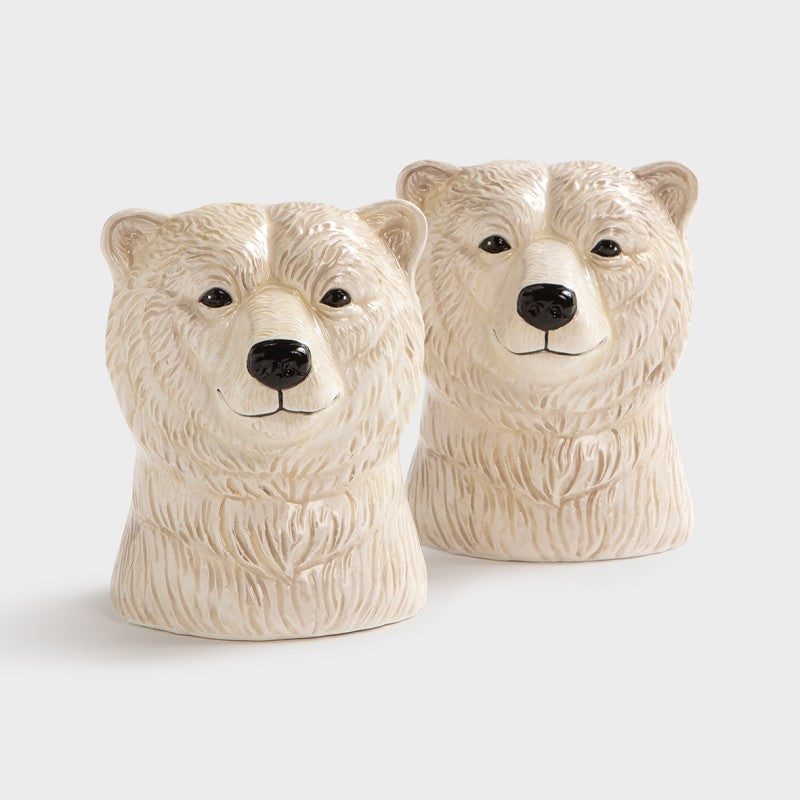 Scary Teddy & Killer Duck Salt and Pepper Shakers