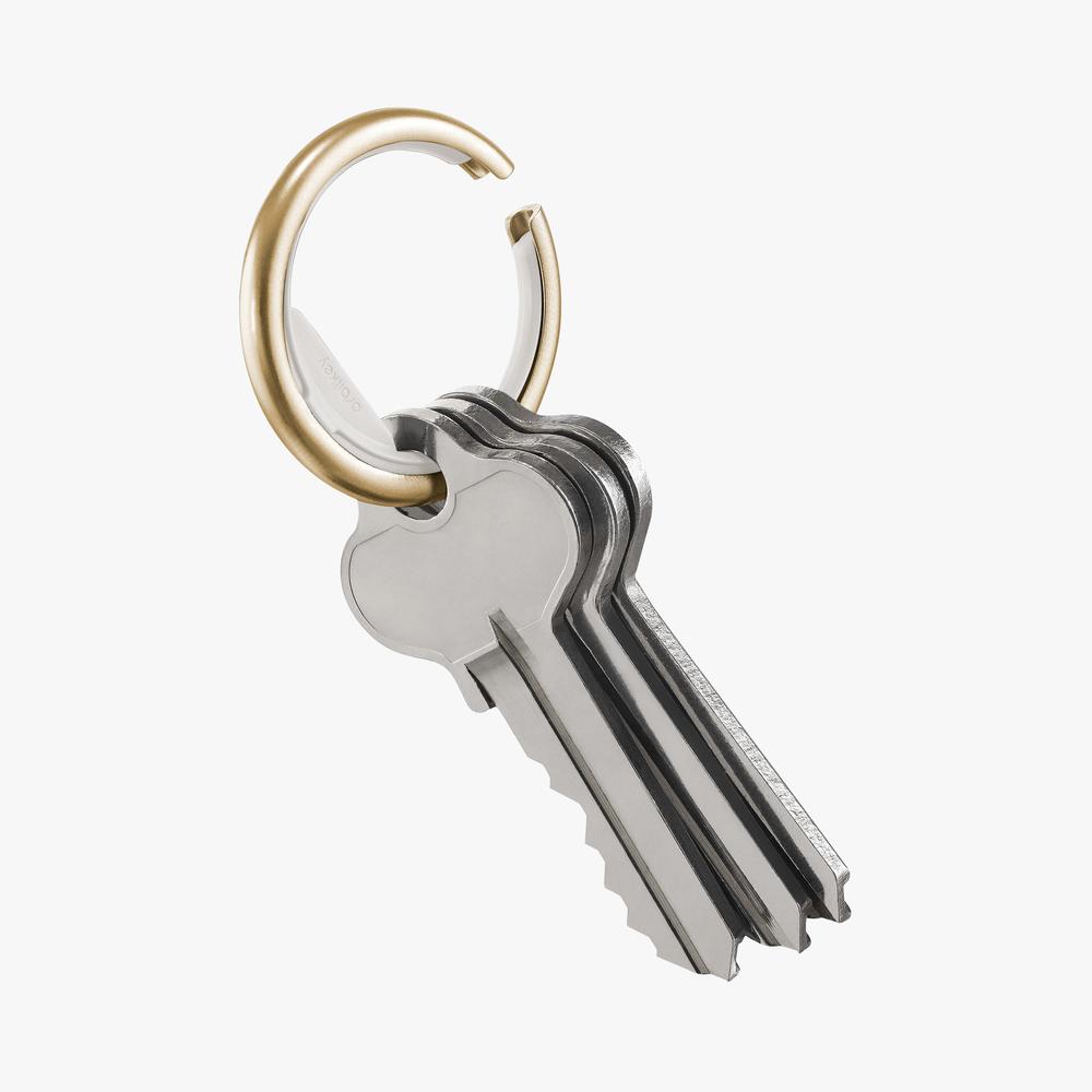 Orbitkey Schlüssel-Organizer und Clip Bund Geschenkset - Schwarz