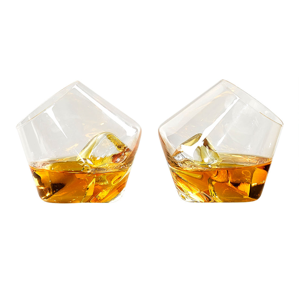 
                  
                    Set Of 2 Rocking Whisky Glasses
                  
                