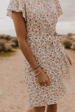 dainty floral outfit