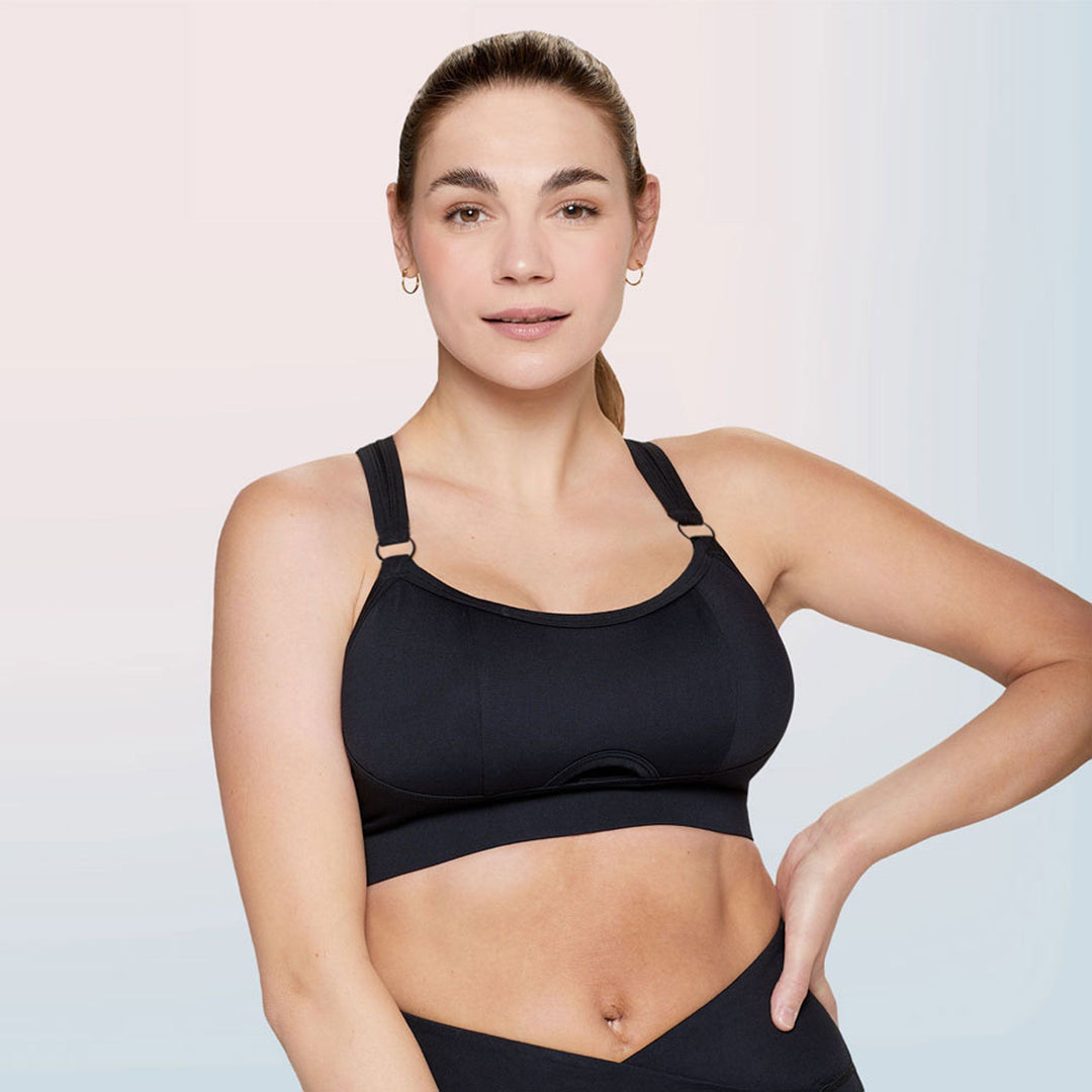 Faux Leather: Hera Sports Bra – After9