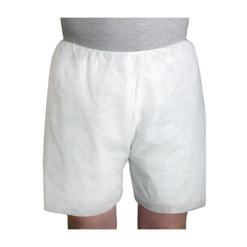 Disposable Underwear Shorts Elastic Polyester Fabric Mesh Briefs