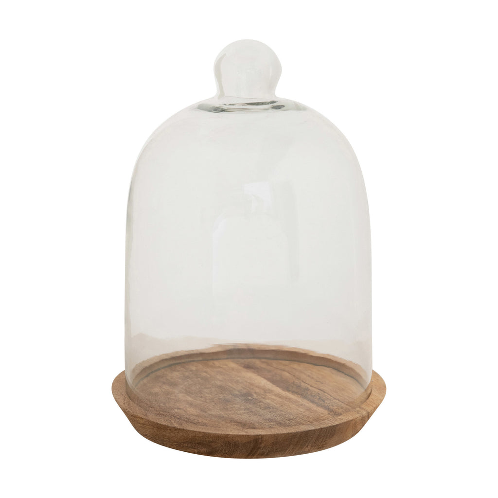 Glass Mini Cellar with Teak Lid & Spoon – Be Home