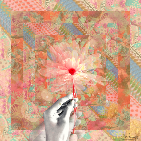 With a thread of fresh perspective we can weave old stories and turn them into raw material to craft new worlds. Multimedia Collage by Carolenys Tovar - LAZOOLEETA