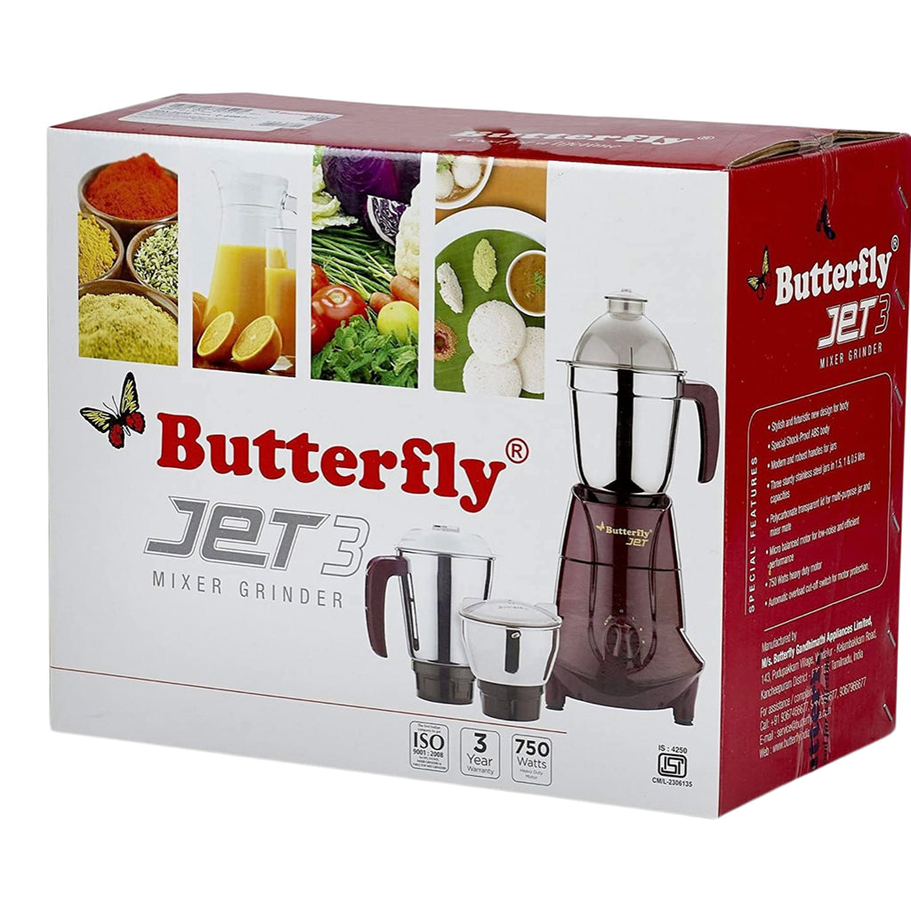 butterfly jet 3 mixer grinder