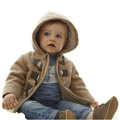 Baby Boy Hooded Jacket 2 colors 3m-3yrs