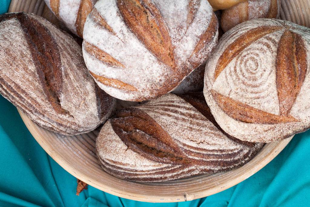 sour dough bread made of whole grain