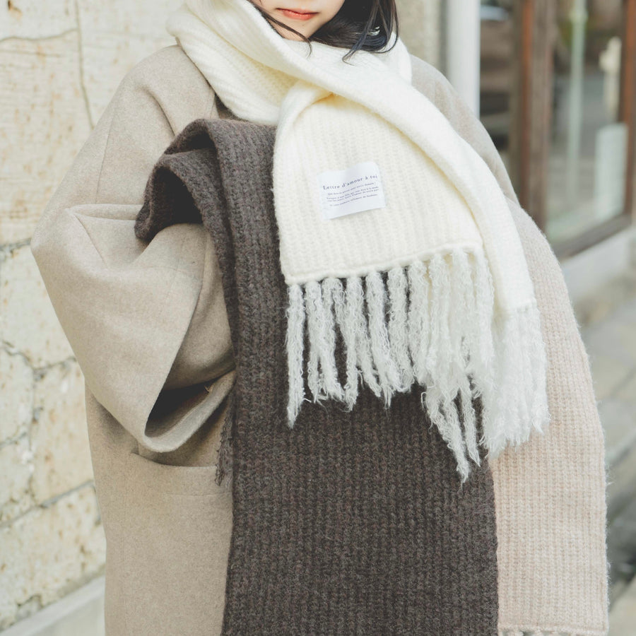 ソルボワ 完売品 トゥデイフルTODAYFUL High Gauge Knit Stole