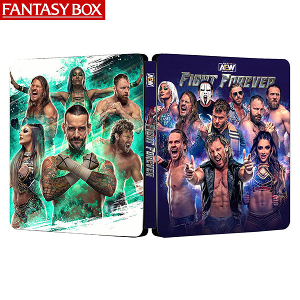 AEW Fight Forever Arcade Edition Steelbook | FantasyIdeas | Brandon [999 Steelbooks Plan]