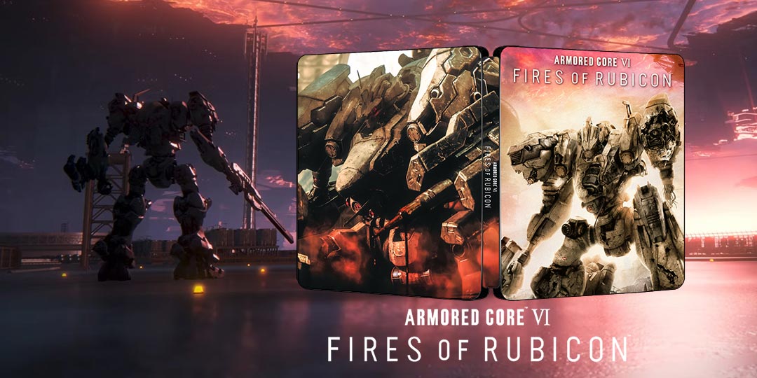 ARMORED CORE VI FIRES OF RUBICON PreOrder Edition Steelbook  FantasyBox