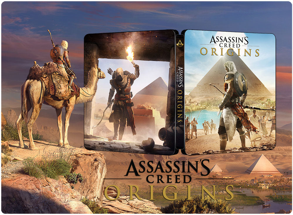 Assassin's Creed Origins EP Edition Steelbook FantasyBox Artwork