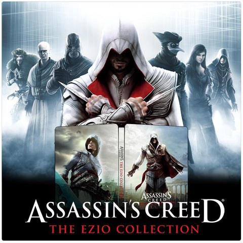 Assassin's Creed The Ezio Collection Remastered Edition Steelbook Artwork