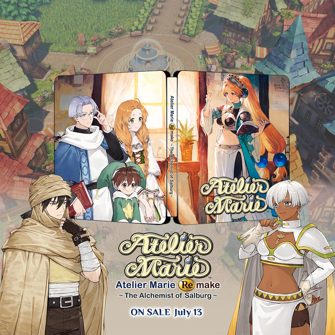 Atelier Marie Remake The Alchemist of Salburg Pre-Order edition Steelbook FantasyBox Artwork