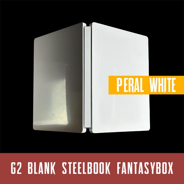 Blank Steelbook -Pearl White | FantasyBox