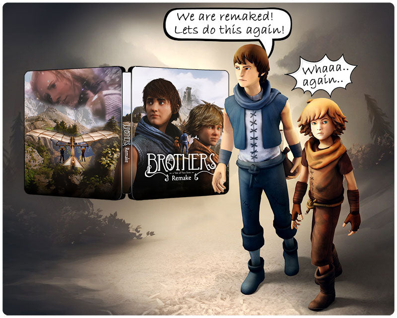 Brothers A Tale Of Two Sons Remake Limited Edition Steelbook FantasyBox artwork