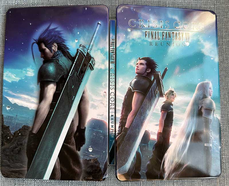 Crisis Core Final Fantasy VII for Nintendo Switch Steelbook FantasyBox