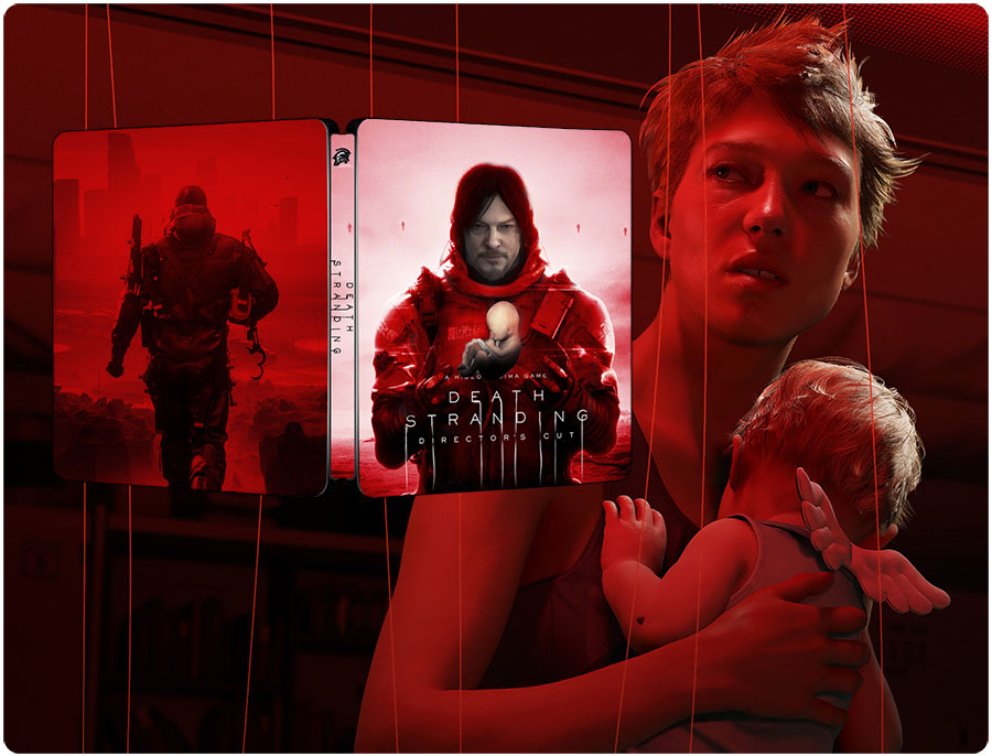 Death Stranding DC Edition Steelbook FantasyBox Artwork