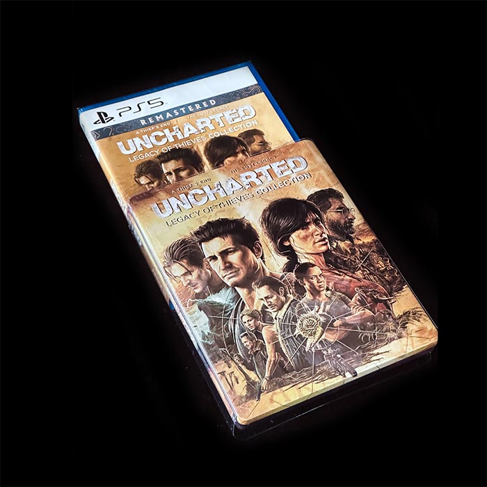 FantasyBox Special Steelbook Edition Uncharted legarcy collection With Game and FantasySafer