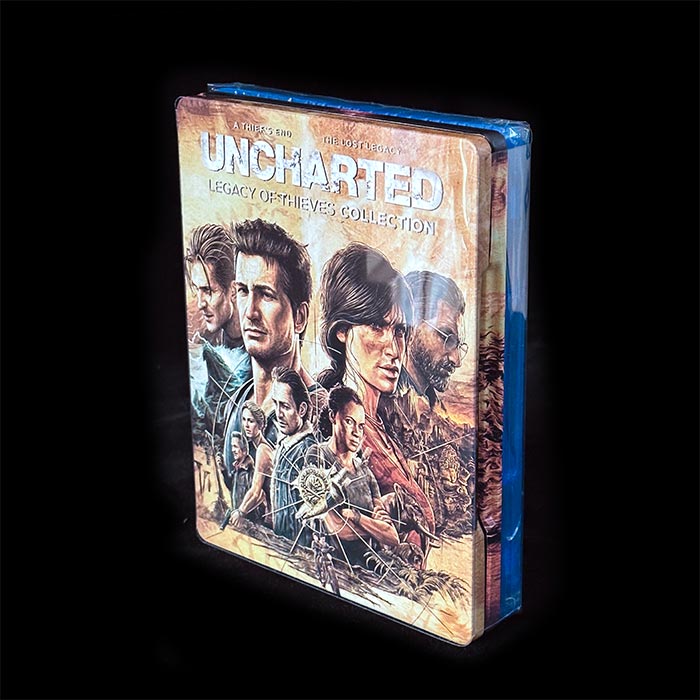 FantasyBox Special Steelbook Edition Uncharted legarcy collection With Game and FantasySafer