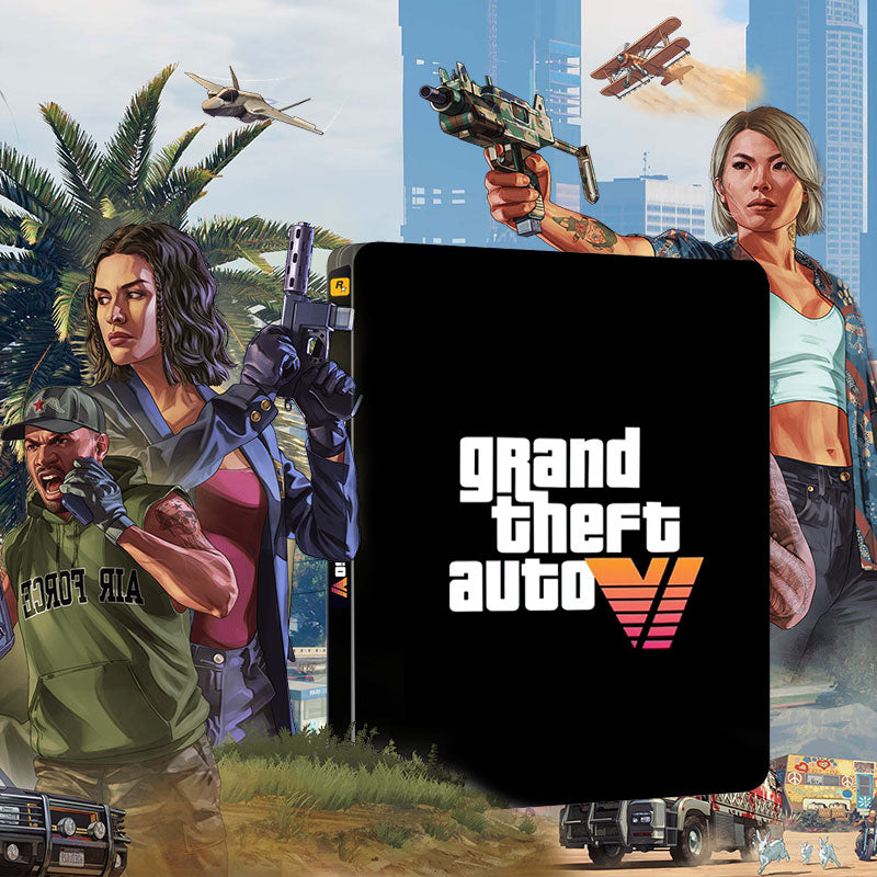 Grand Theft Auto VI GTA6 Pre-Order Until Release(POUR) Edition Steelbook | FantasyBox