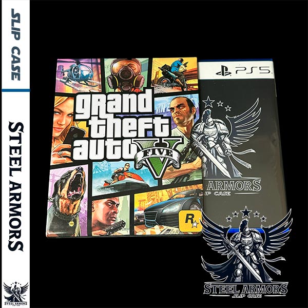 Grand Theft Auto V GTA5 Classic Edition Slip Case SteelArmors