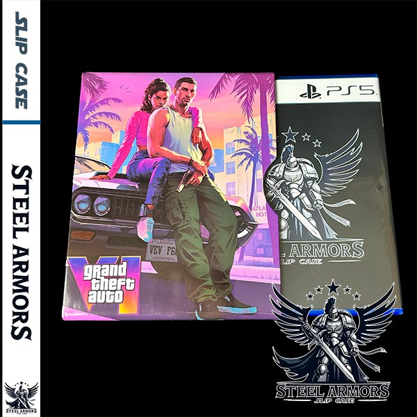 Grand Theft Auto VI GTA6 Pre-Order Edition Slip Case SteelArmors