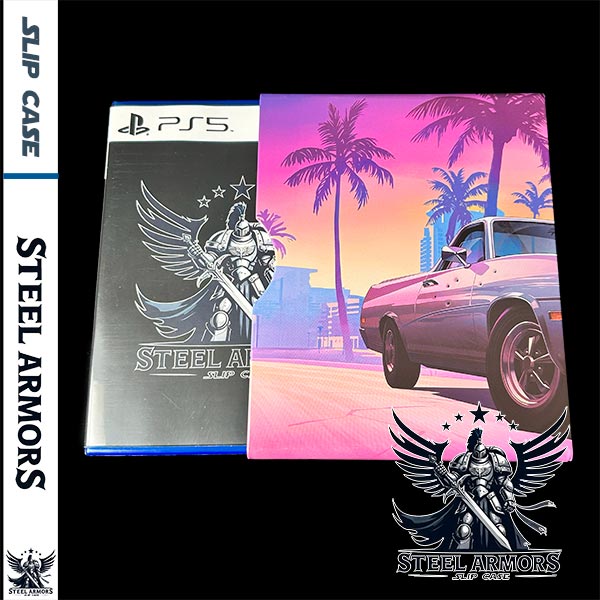 Grand Theft Auto VI GTA6 Pre-Order Edition Slip Case SteelArmors