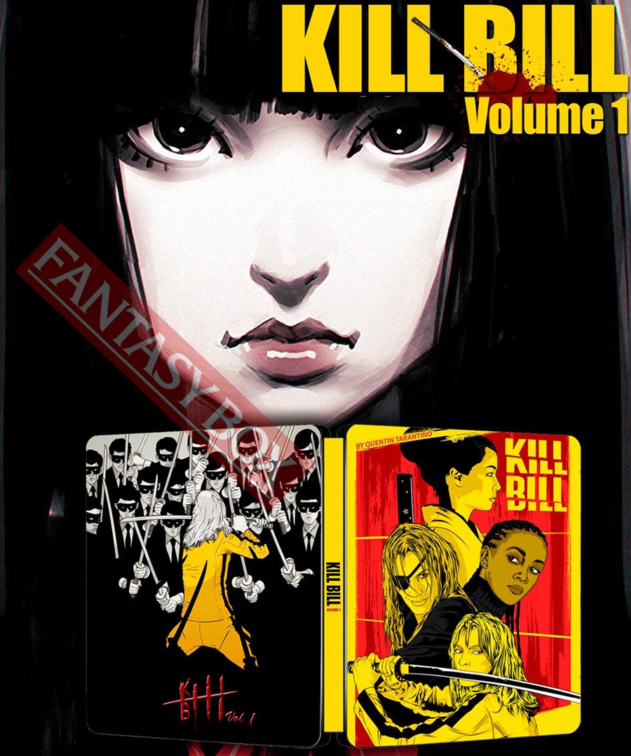 Quentin‘s Kill Bill Volume 1 the Film Steelbook | FantasyBox artwork