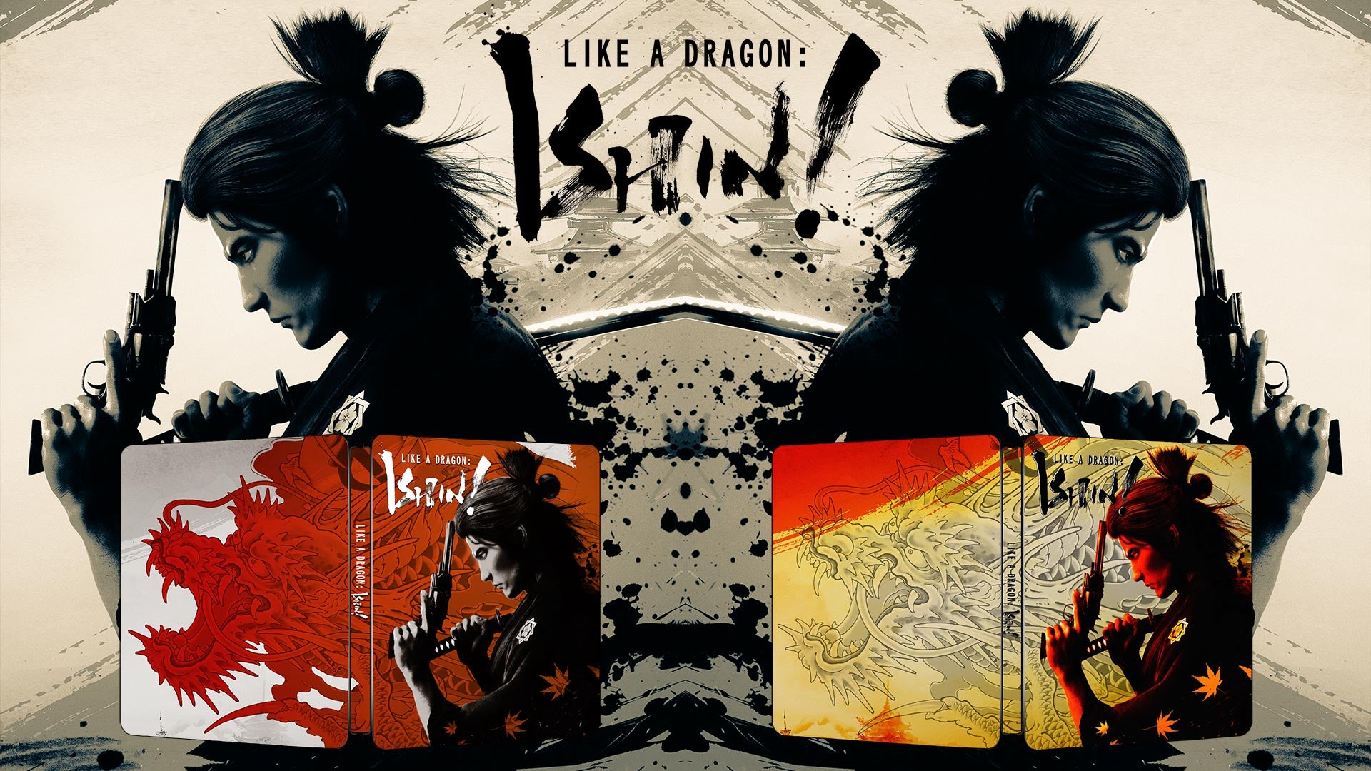 Like a Dragon Ishin Double Edition Steelbooks Bundle FantasyBox